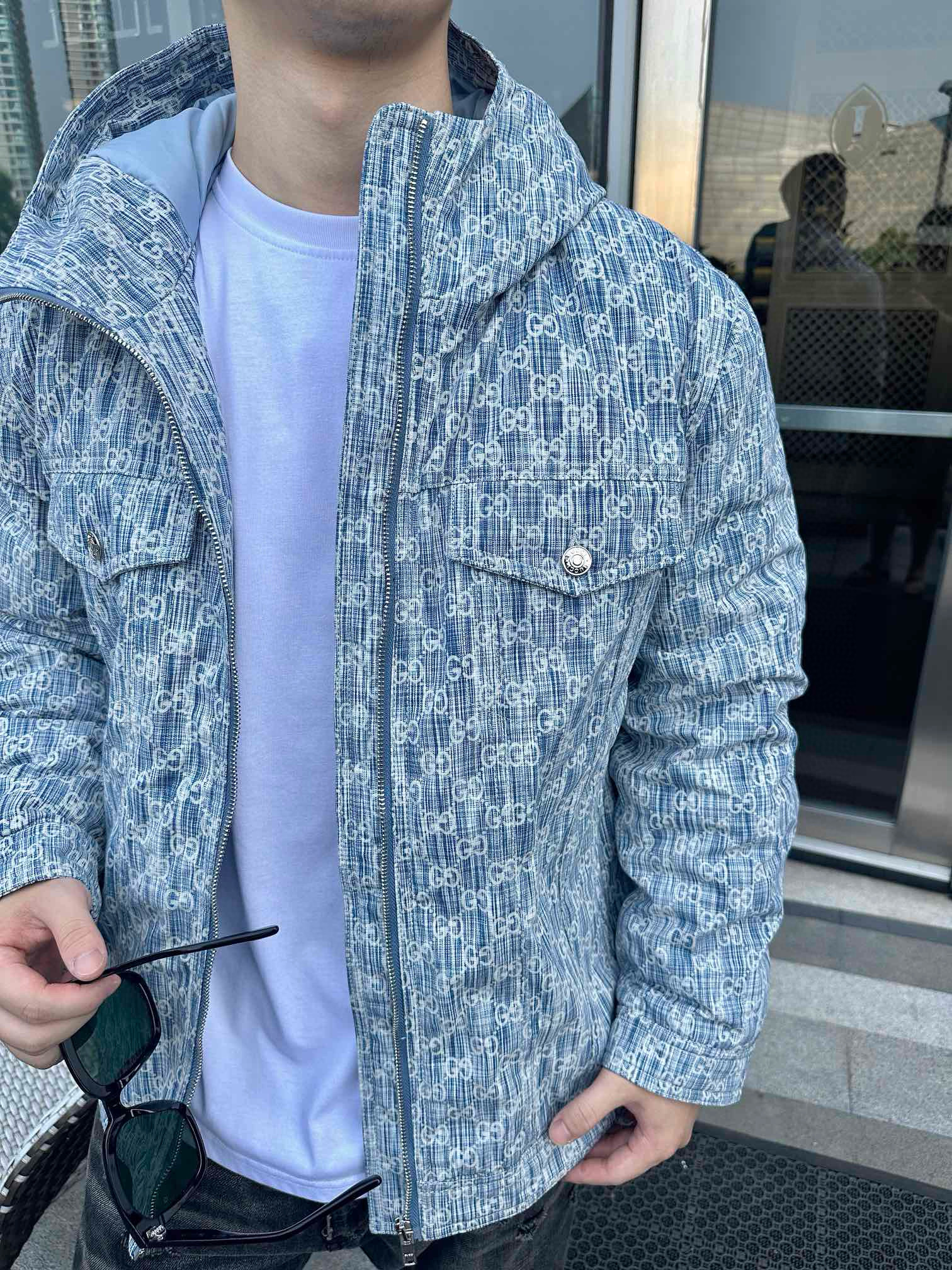 구찌 남자 패딩