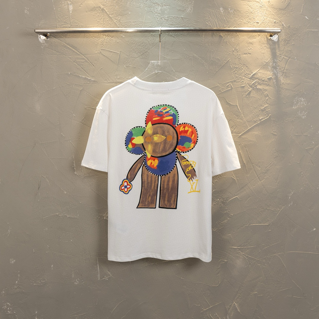 루이비통  2컬러 남자 반팔티