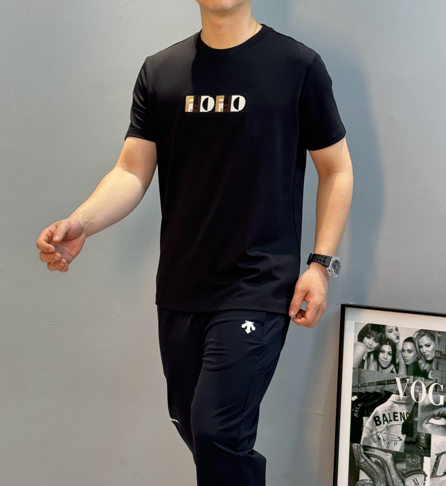 펜디 남자 반팔티