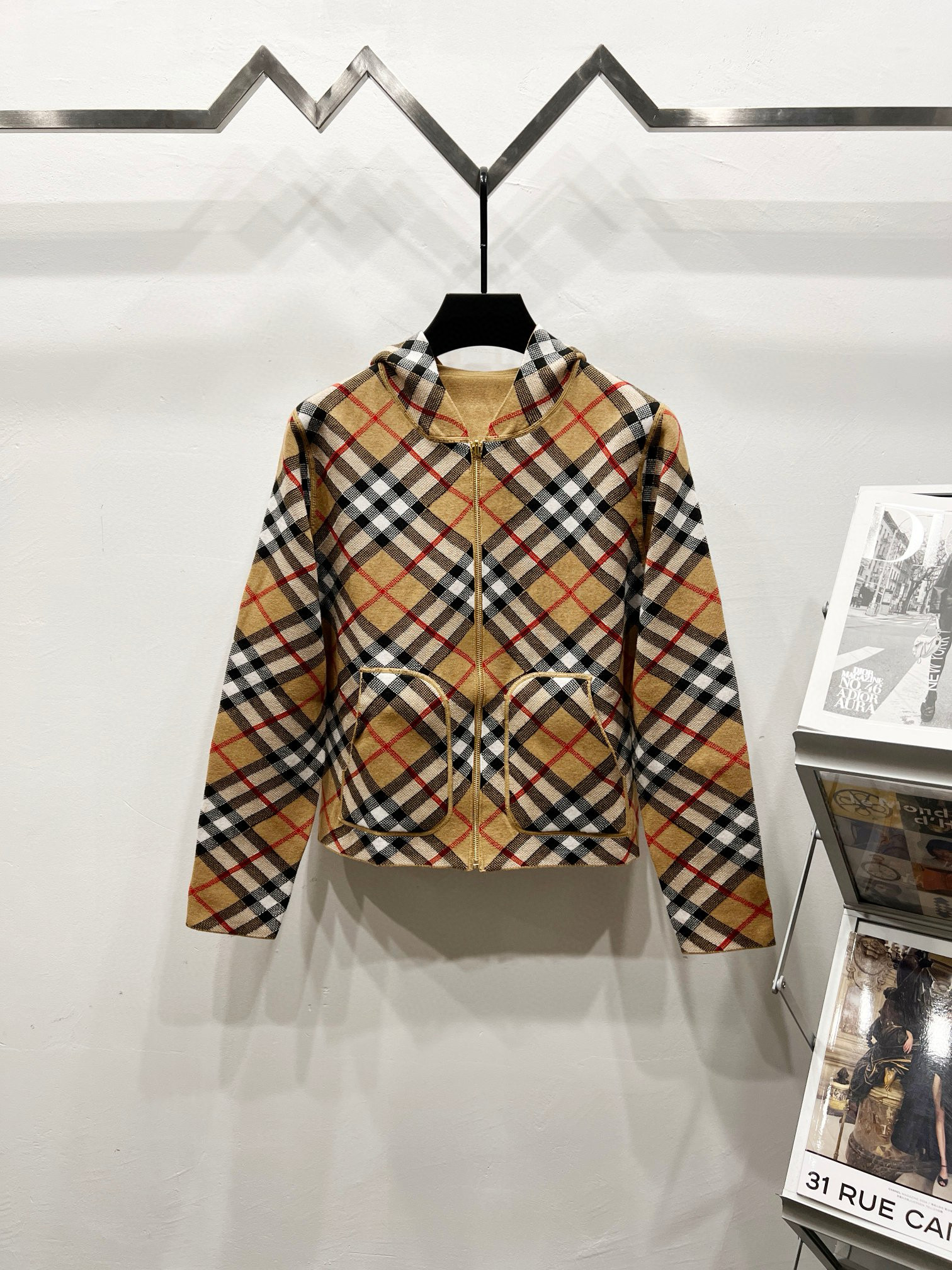 버버리 남자 가디건