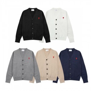 아미 아미리 2컬러 남자 가디건