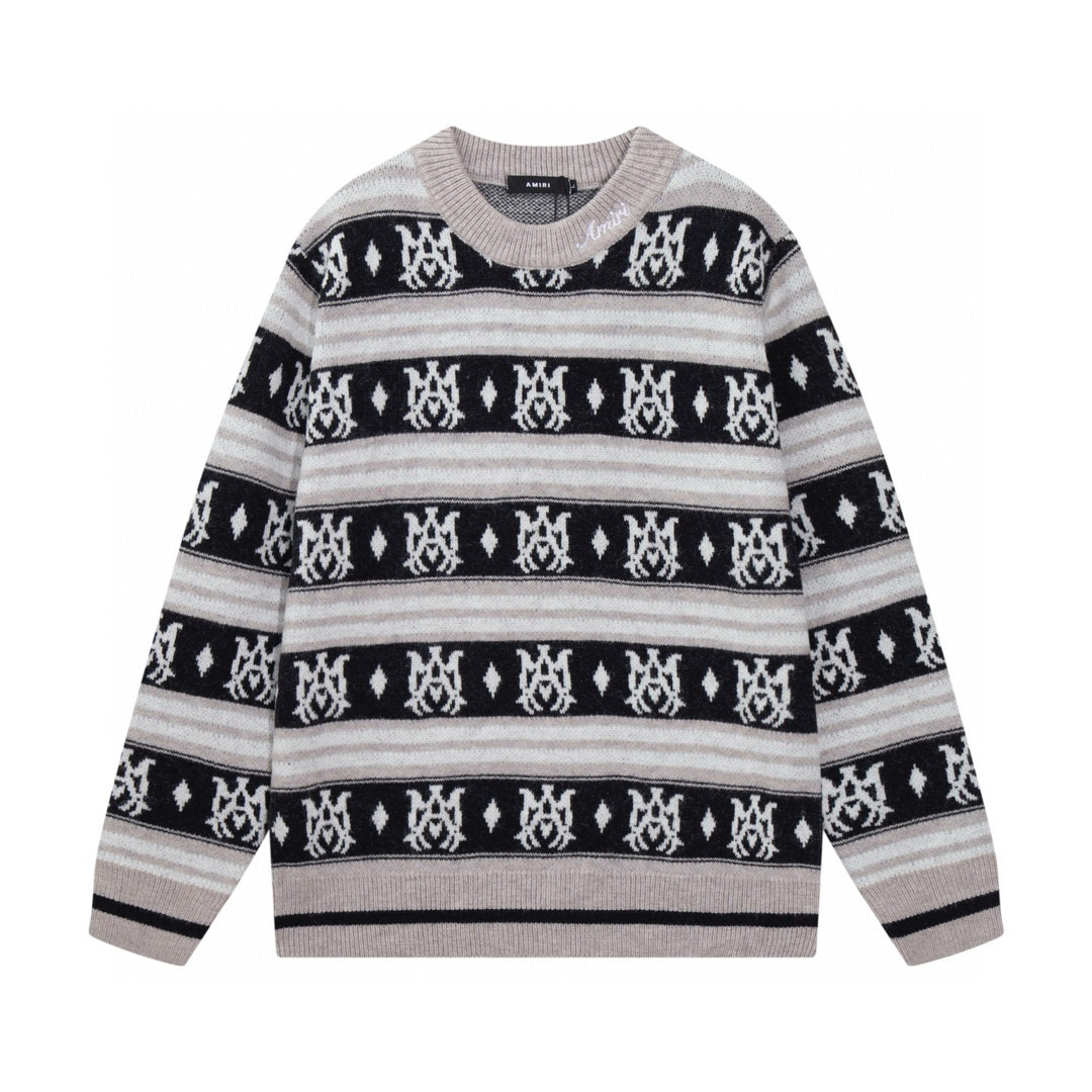 아미 아미리 남자 니트