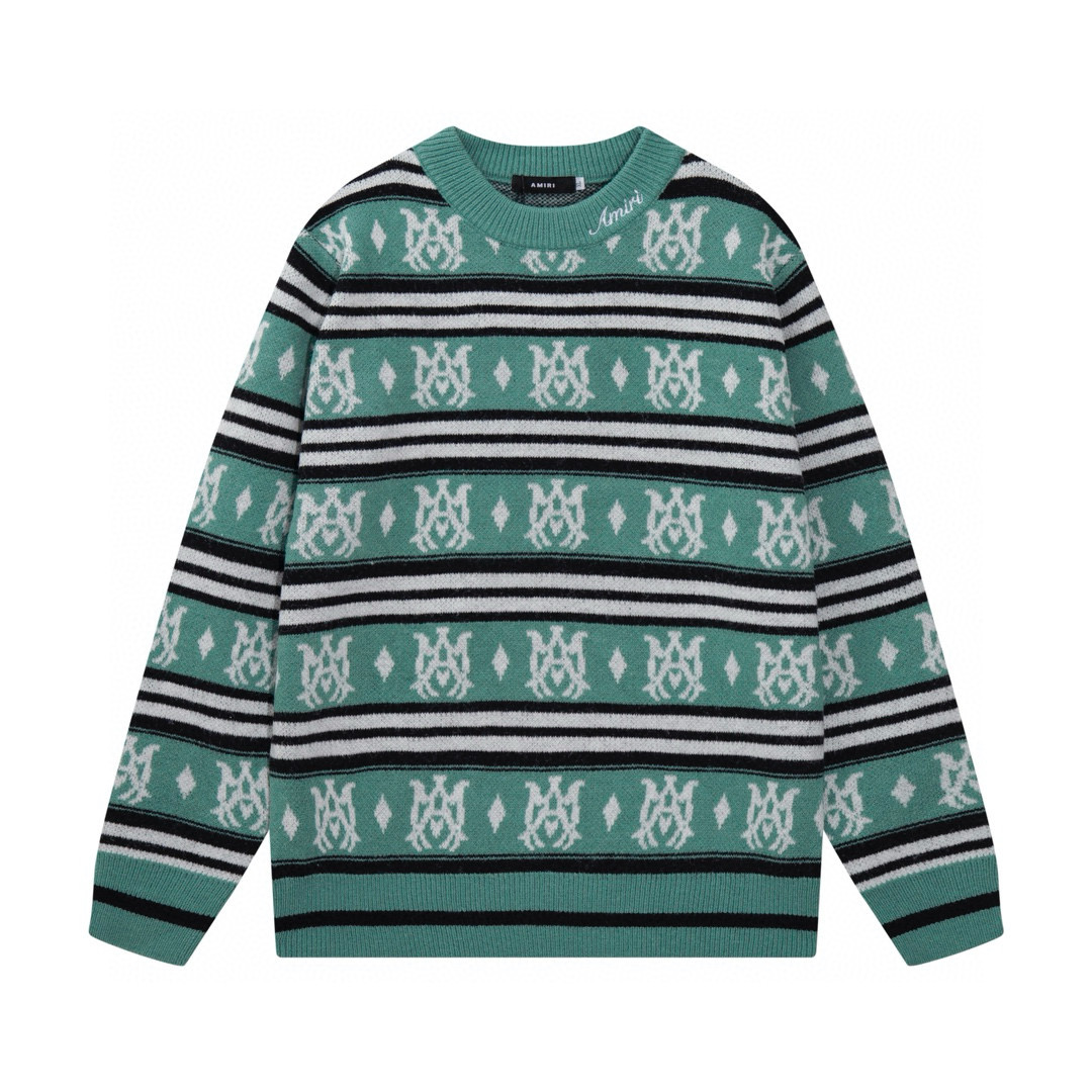 아미 아미리 남자 니트