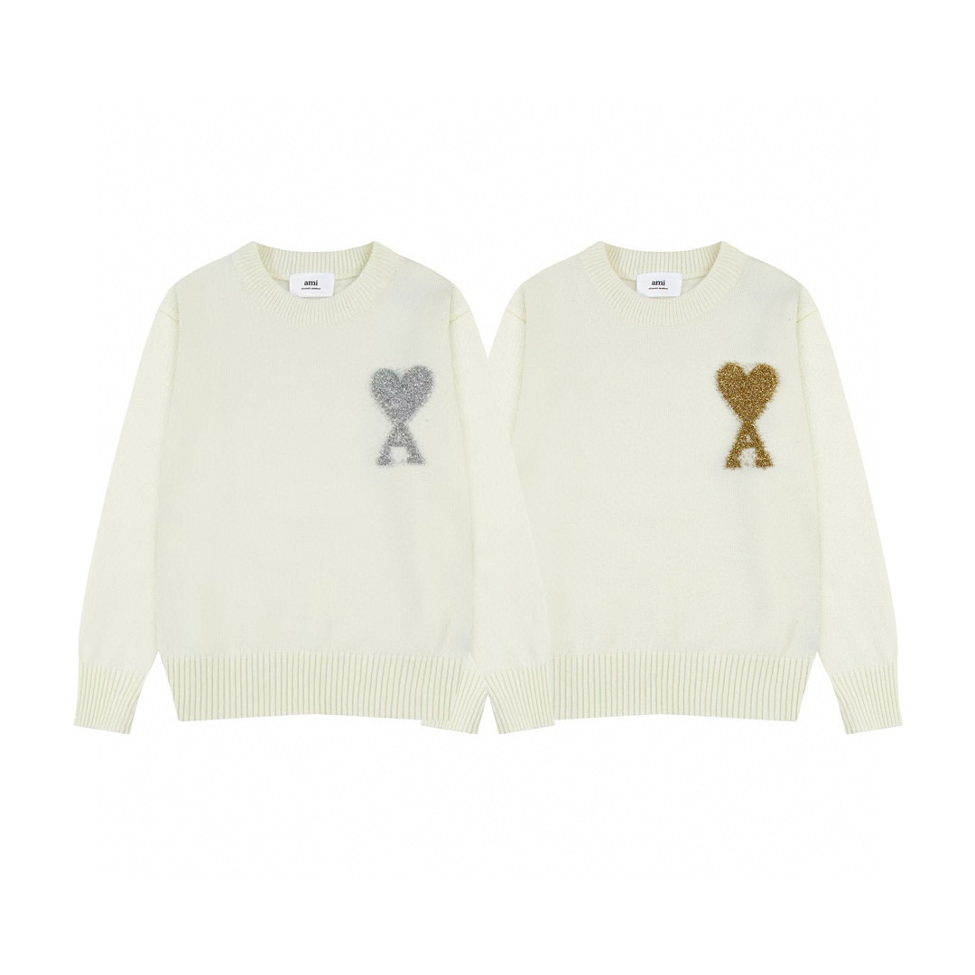 아미 아미리 2컬러 남자 니트