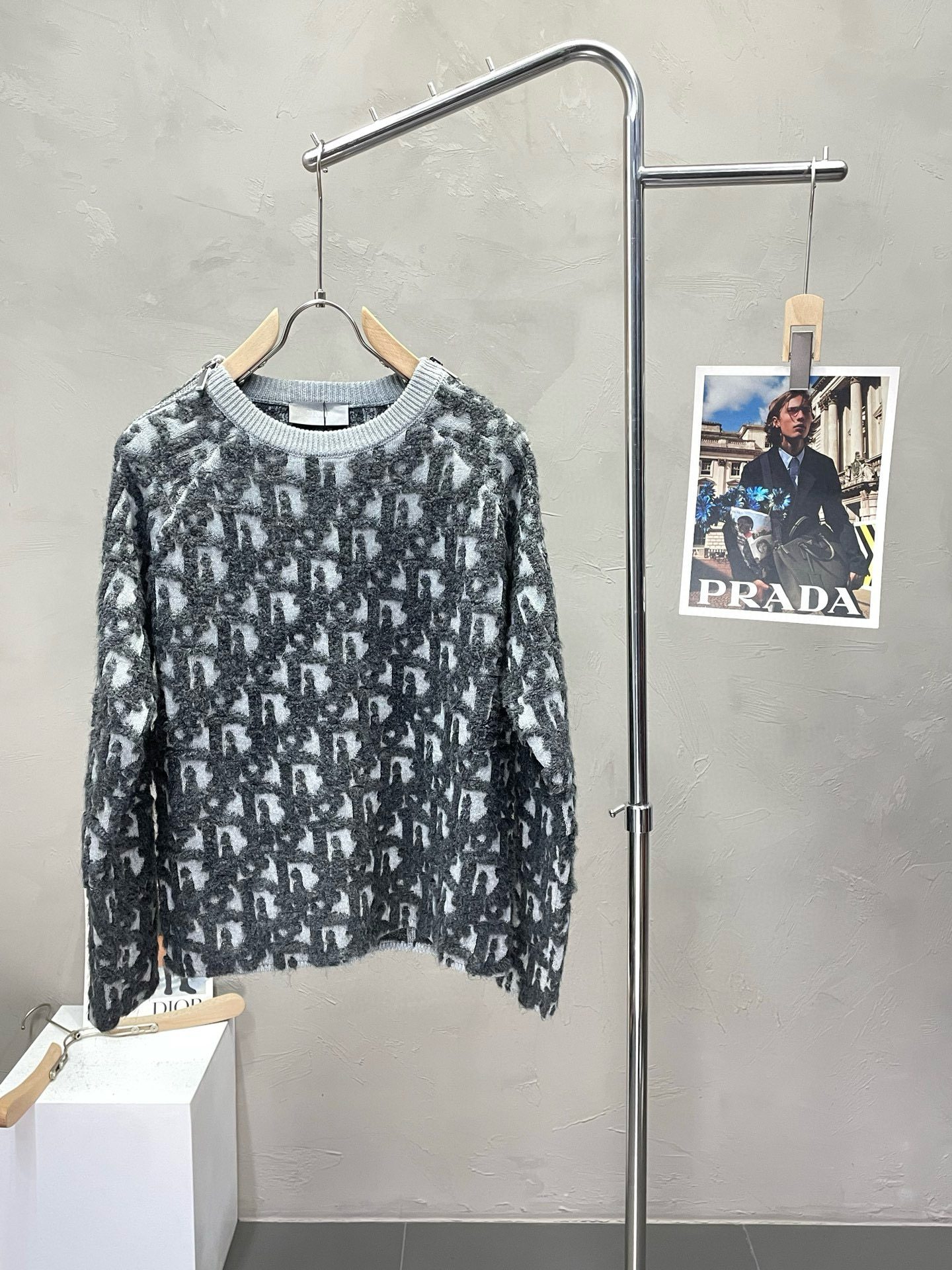 디올 남자 니트