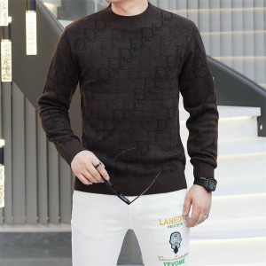 디올 2컬러 남자 니트