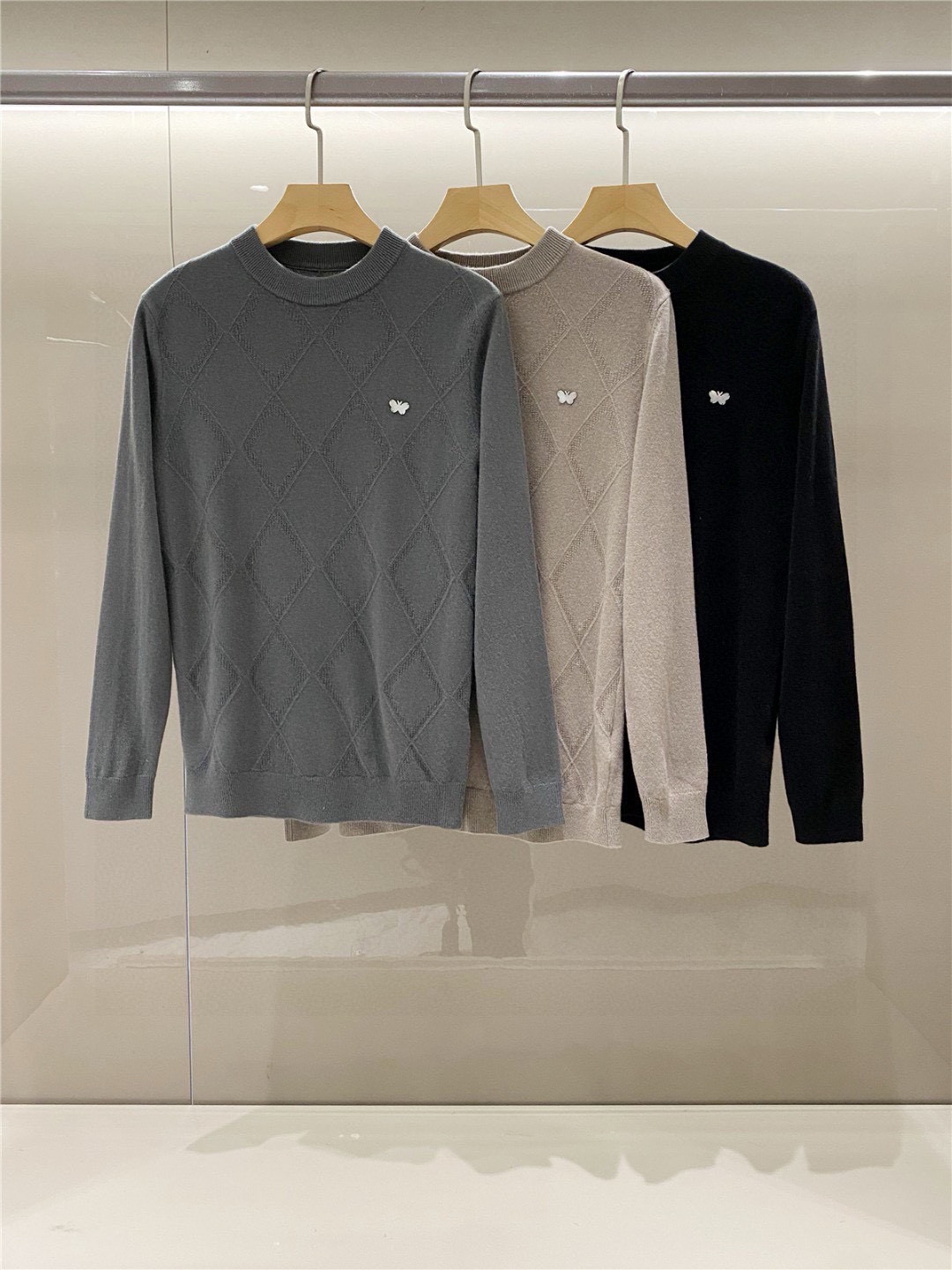 보테가베네타 3컬러 남자 니트