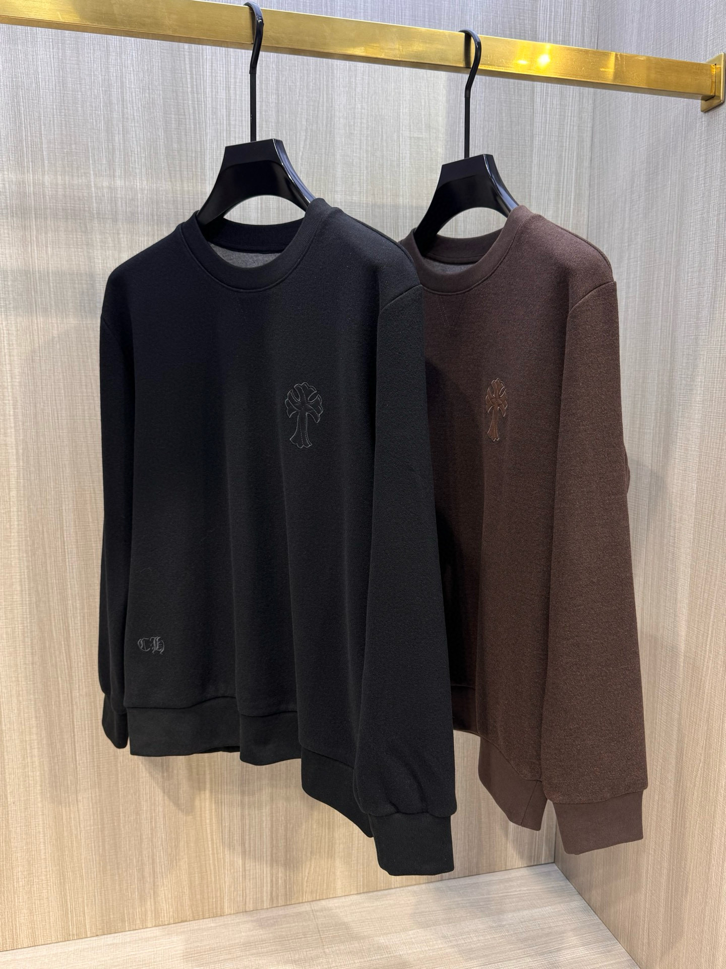 크롬하츠 2컬러 남자 니트