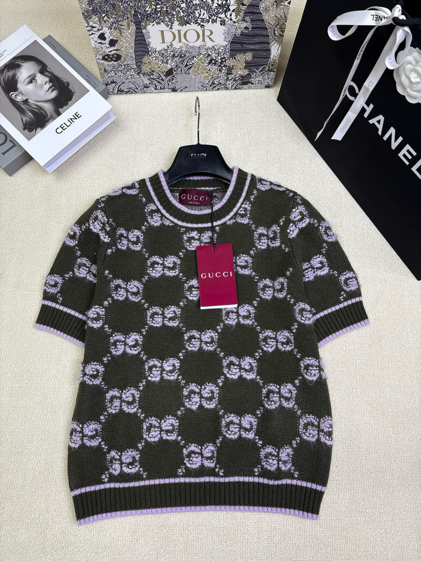 구찌 여자 반팔티