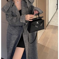 샤넬 여자 양모 코트