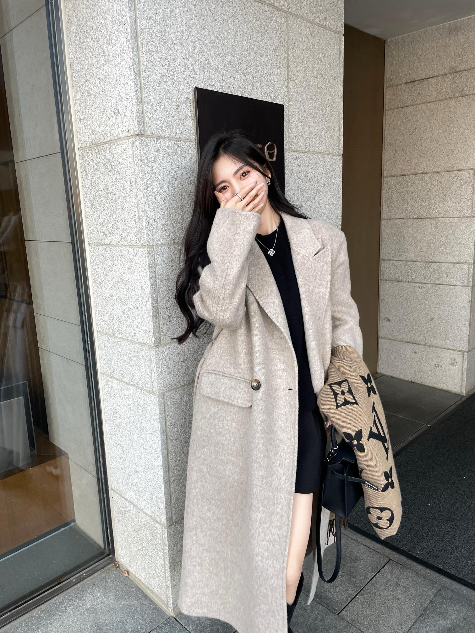 디올 여자 코트