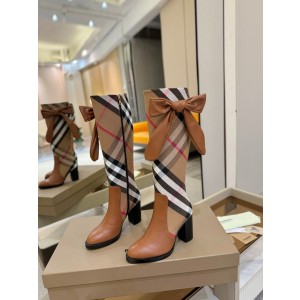 버버리 9.5CM 여자 부츠