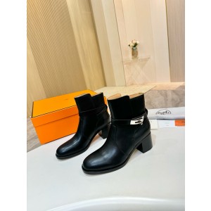 에르메스 6CM 여자 부츠