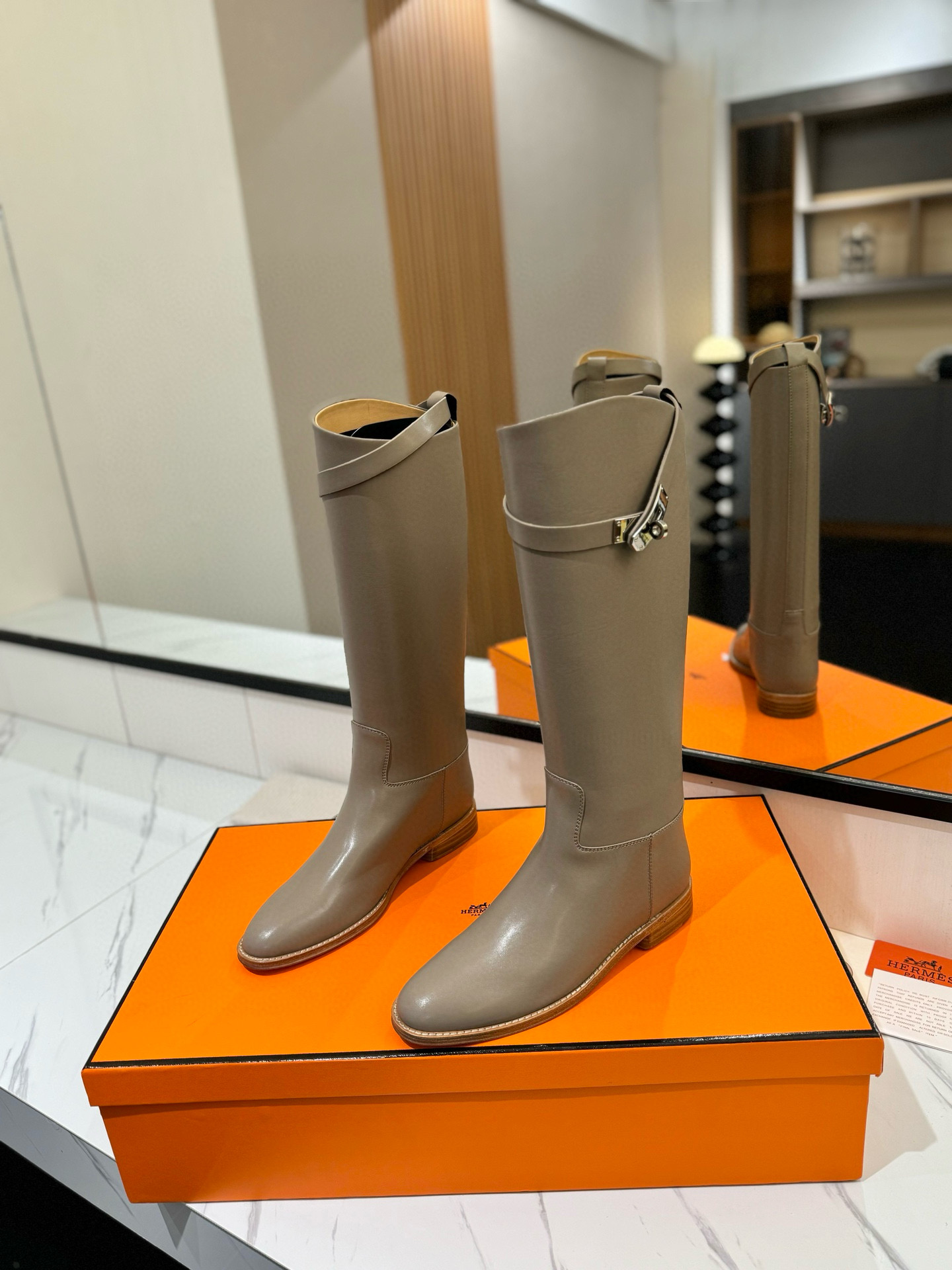 에르메스 여자 부츠
