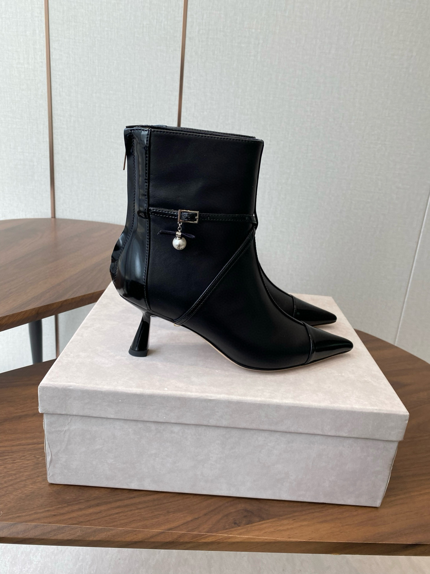 지미추 6.5CM 여자 부츠