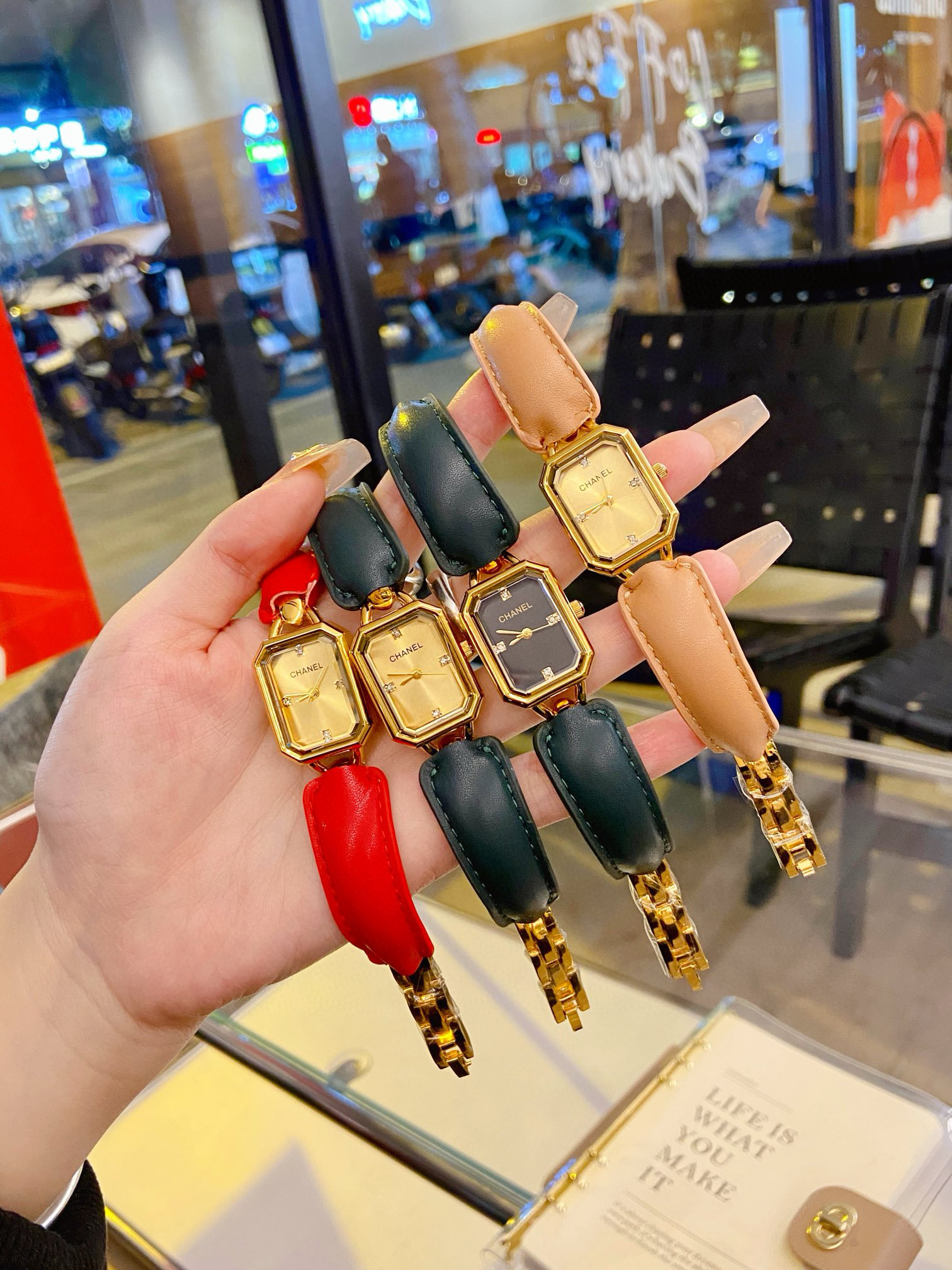 샤넬 4칼라 A급 여자 시계