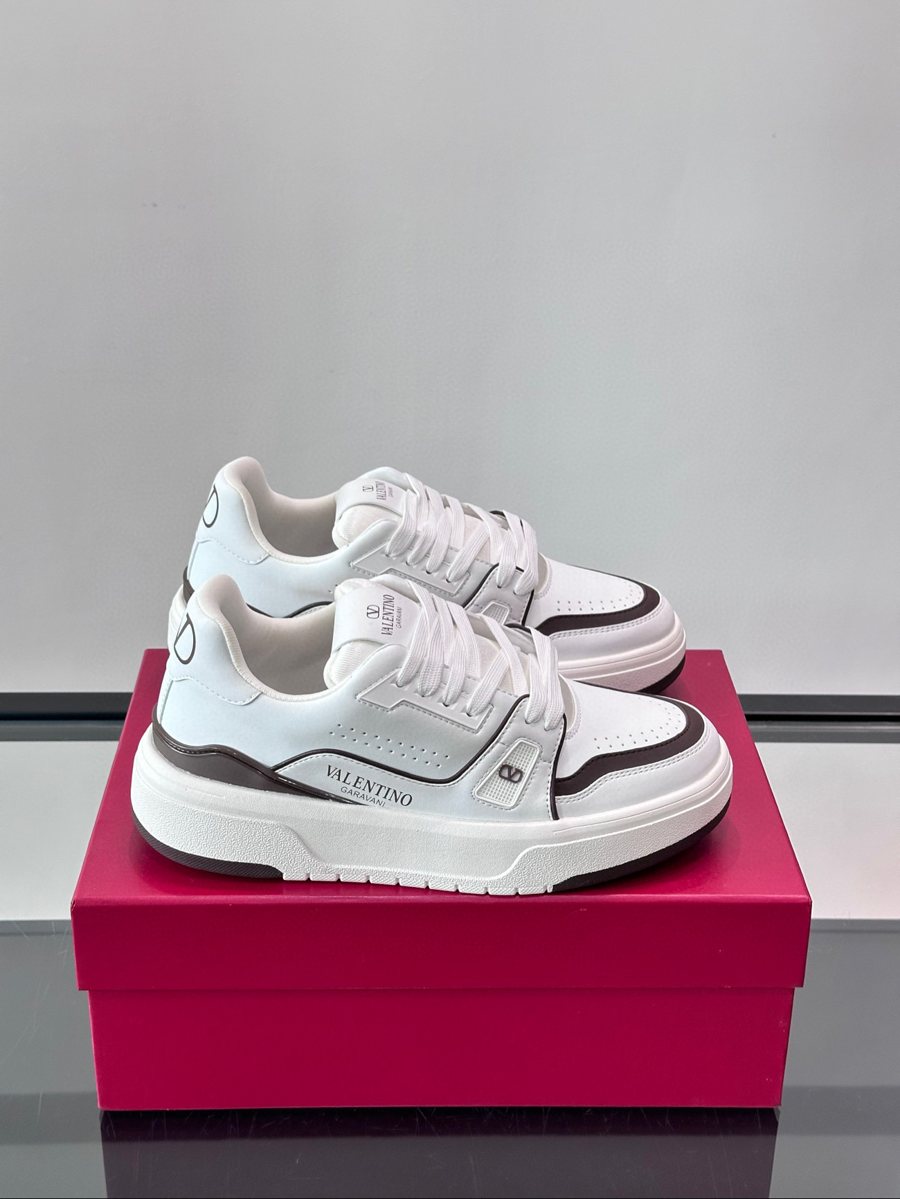 발렌티노 5cm 남녀공용 신발 운동화 스니커즈