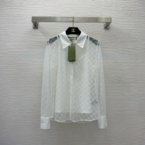 구찌 2컬러 여자 셔츠