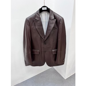 브루넬로 쿠치넬리 양가죽 자켓