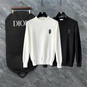 디올 2컬러 남자 니트