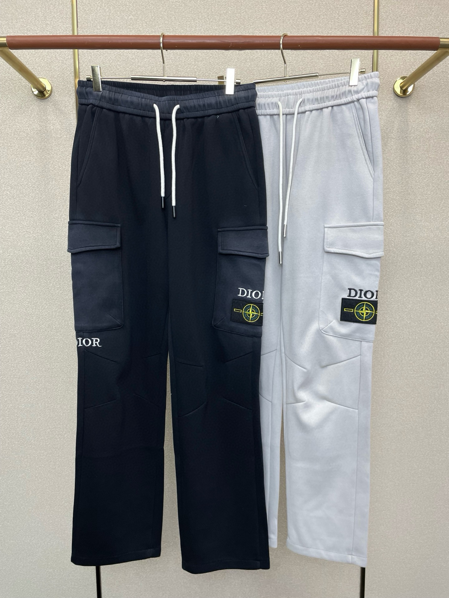 디올 2컬러 남자 바지